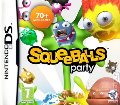 Squeeballs Party - DS/DSi Cover & Box Art