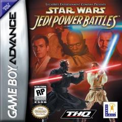 Star Wars Episode 1:Jedi Power Battles - GBA Cover & Box Art