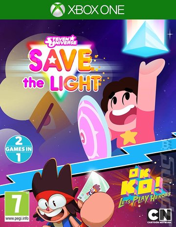 Steven Universe: Save The Light & OK K.O.! Let's Play Heroes - Xbox One Cover & Box Art