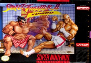Street Fighter 2 Turbo - SNES Cover & Box Art