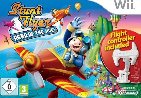 Stunt Flyer: Hero of the Skies - Wii Cover & Box Art