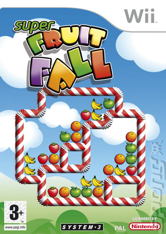 Super Fruitfall - Wii Cover & Box Art