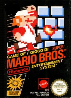 Super Mario Brothers - NES Cover & Box Art