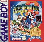 Super Mario Land 2 - Game Boy Cover & Box Art