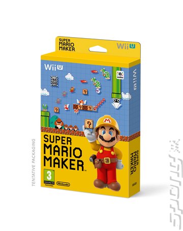 Super Mario Maker - Wii U Cover & Box Art