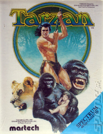 Tarzan - Spectrum 48K Cover & Box Art