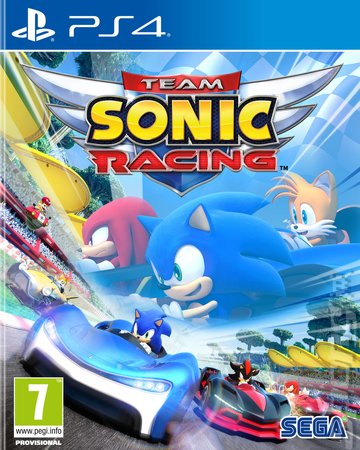 Team Sonic Racing - PS4 Cover & Box Art