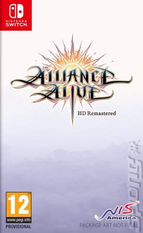 The Alliance Alive: HD Remastered - Switch Cover & Box Art