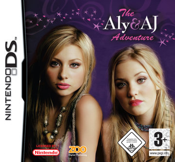The Aly & AJ Adventure - DS/DSi Cover & Box Art
