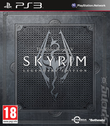 The Elder Scrolls V: Skyrim: Legendary Edition - PS3 Cover & Box Art