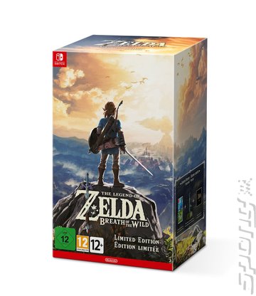 The Legend of Zelda: Breath of the Wild - Switch Cover & Box Art