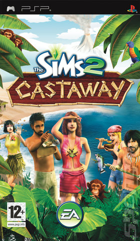 The Sims 2: Castaway - PSP Cover & Box Art
