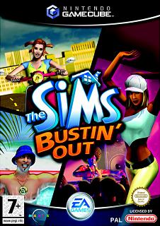 The Sims Bustin' Out - GameCube Cover & Box Art