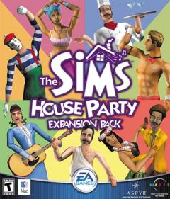 The Sims: House Party - Power Mac Cover & Box Art