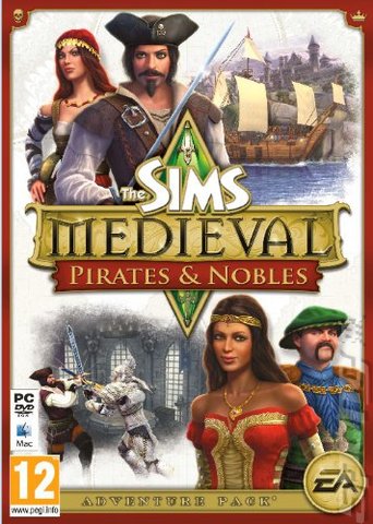 The Sims Medieval: Pirates and Nobles - PC Cover & Box Art
