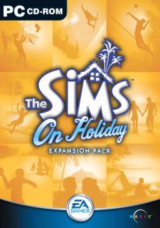 The Sims on Holiday - PC Cover & Box Art