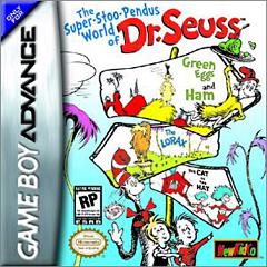 The Super-Stoo-Pendus World of Dr. Seuss: Green Eggs and Ham - GBA Cover & Box Art