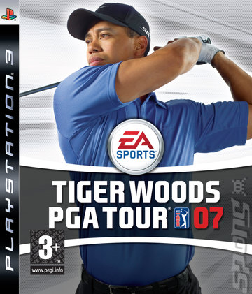 Tiger Woods PGA Tour 07 - PS3 Cover & Box Art