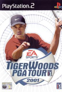 Tiger Woods PGA Tour 2001 - PS2 Cover & Box Art