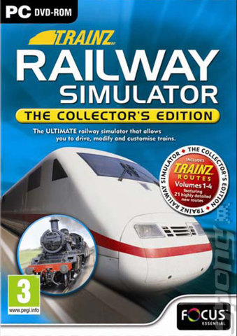 Trainz Railway Simulator: The Collectors Edition - PC Cover & Box Art