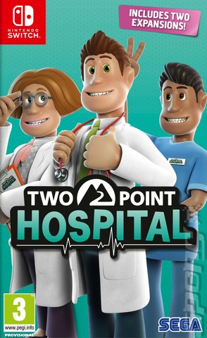 Two Point Hospital - Switch Cover & Box Art
