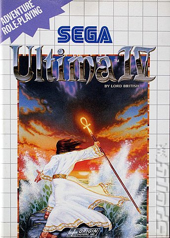 Ultima IV: Quest of the Avatar - Sega Master System Cover & Box Art