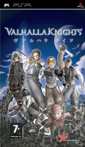 Valhalla Knights - PSP Cover & Box Art