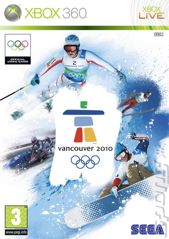 Vancouver 2010: The Official Video Game of the Olympic Winter Games - Xbox 360 Cover & Box Art
