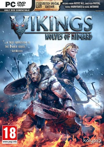 Vikings: Wolves of Midgard - PC Cover & Box Art