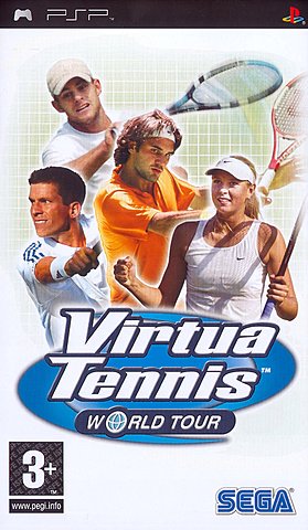 Virtua Tennis World Tour - PSP Cover & Box Art