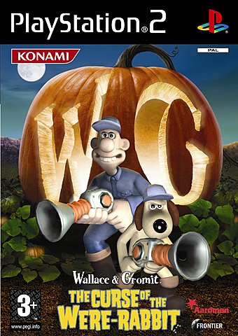Wallace & Gromit: The Curse of the Were-Rabbit - PS2 Cover & Box Art