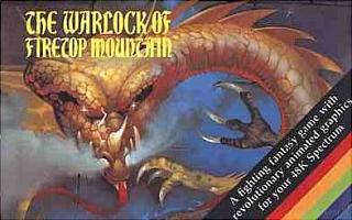 Warlock of Firetop Mountain - Spectrum 48K Cover & Box Art