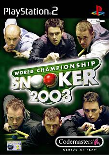 World Championship Snooker 2003 - PS2 Cover & Box Art