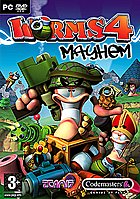 Worms 4: Mayhem - PC Cover & Box Art
