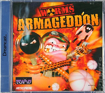 Worms Armageddon - Dreamcast Cover & Box Art