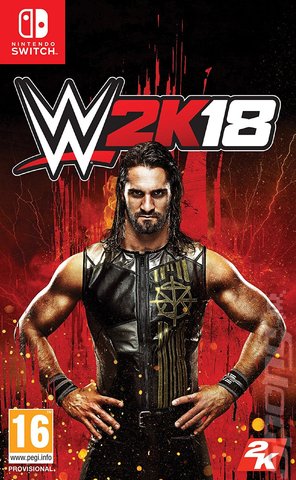 WWE 2K18 - Switch Cover & Box Art