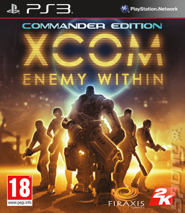 XCOM: Enemy Within: Commander Edition - PS3 Cover & Box Art