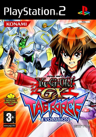 Yu-Gi-Oh! GX Tag Force Evolution - PS2 Cover & Box Art
