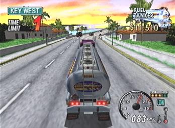 18 Wheeler American Pro Trucker - PS2 Screen