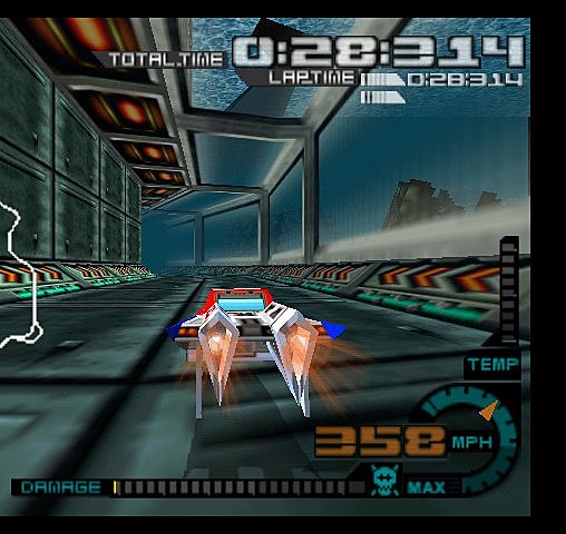 AeroGauge - N64 Screen