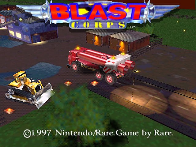 Blast Corps N64