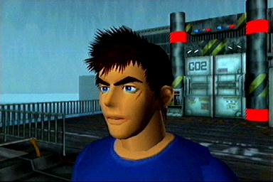 Blue Stinger - Dreamcast Screen