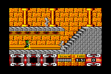 Count Duckula - C64 Screen