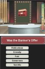 Deal or No Deal: The Banker Is Back - DS/DSi Screen