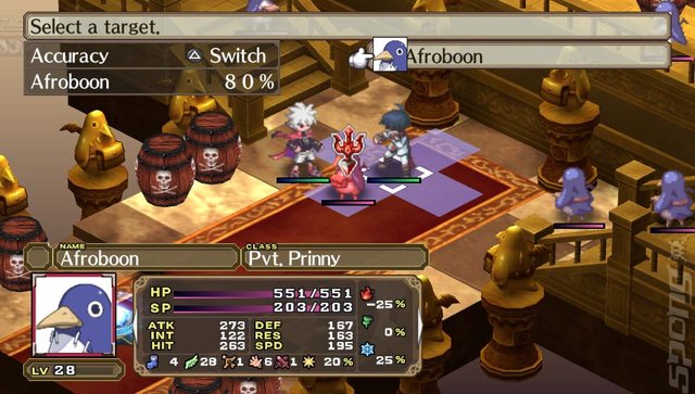 Disgaea 3: Absence of Detention - PSVita Screen