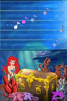 Disney's The Little Mermaid: Ariel's Undersea Adventure - DS/DSi Screen