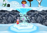 Dora Saves the Snow Princess - PS2 Screen