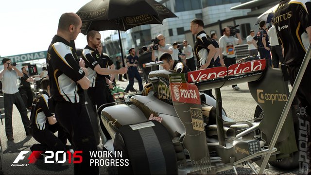 Level Up: F1 2015 Editorial image