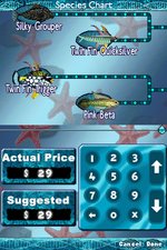 Fish Tycoon - DS/DSi Screen