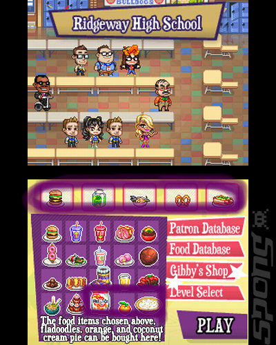 iCarly: Groovy Foodie!  - DS/DSi Screen